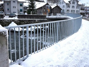 Geländer Brücke Hinterthal